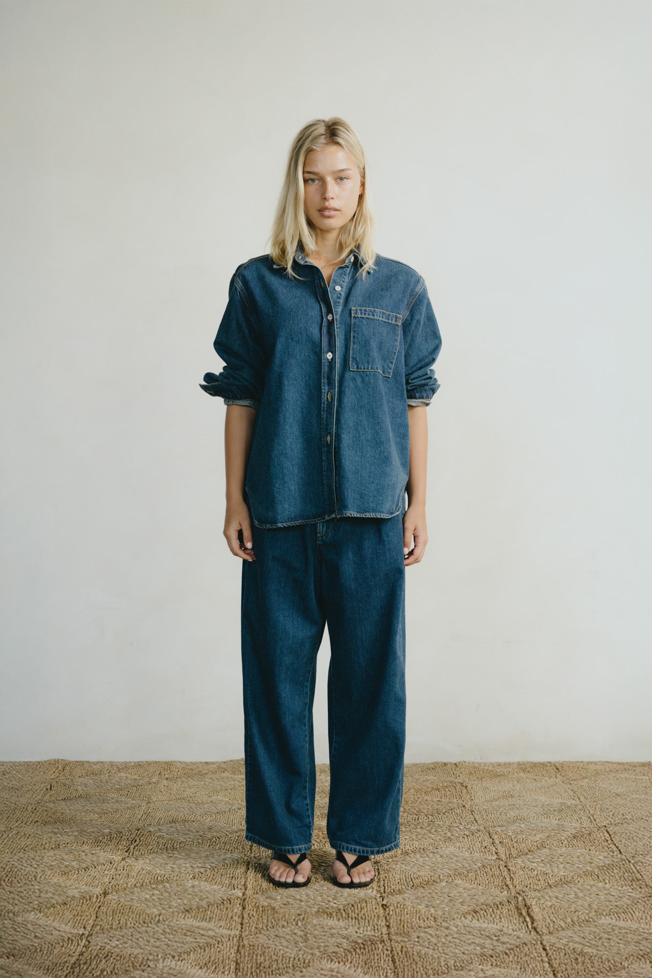 Field Pant, Tencel Denim, Vintage Dark