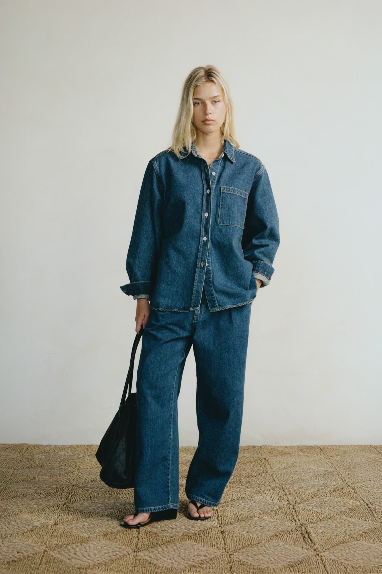 Field Pant, Tencel Denim, Vintage Dark