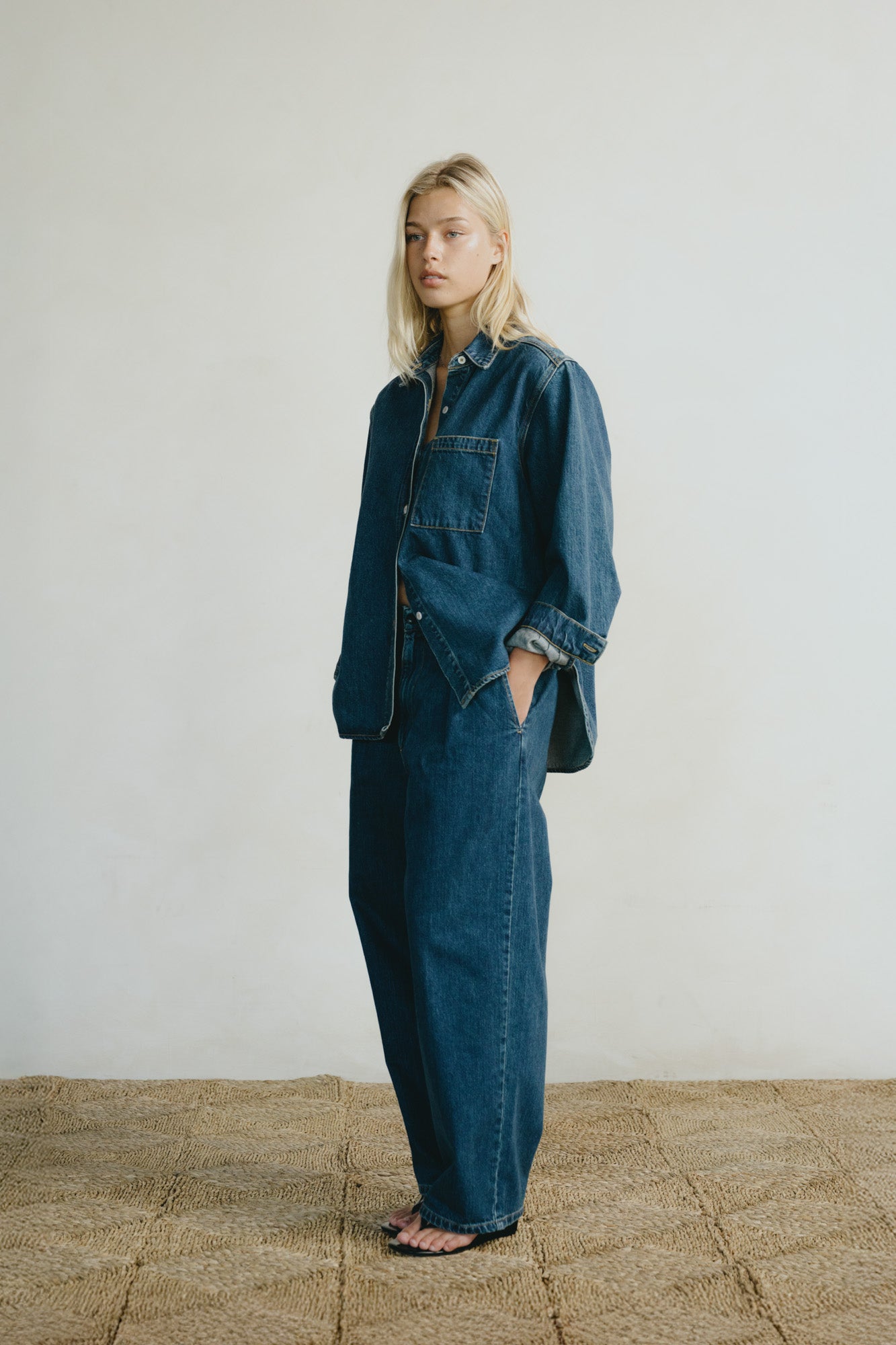 Field Pant, Tencel Denim, Vintage Dark