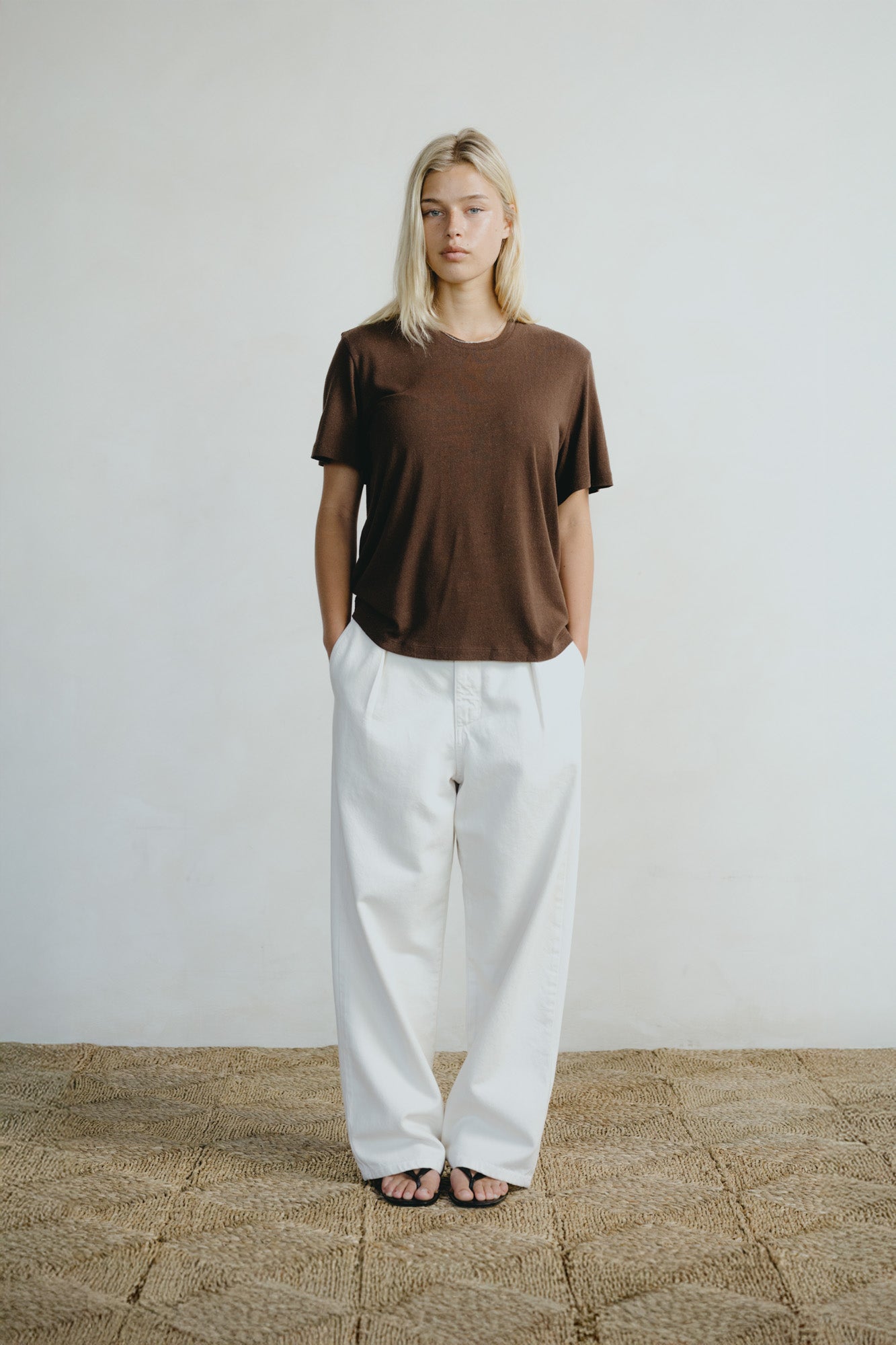 Big Tee, Regen Silk Noil Jersey, Manzanita