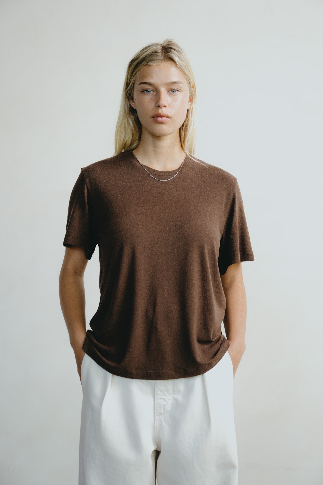 Big Tee, Regen Silk Noil Jersey, Manzanita