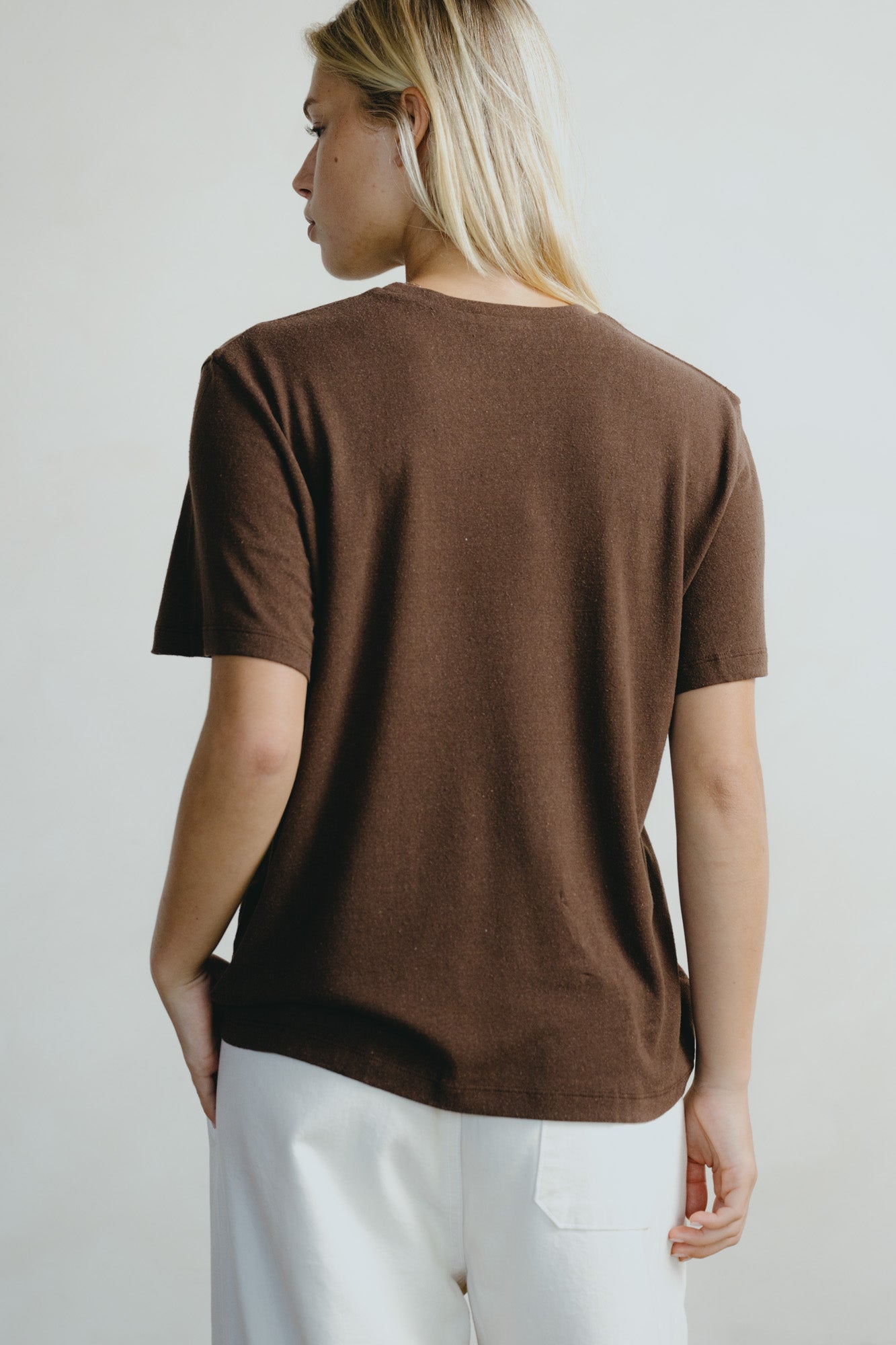 Big Tee, Regen Silk Noil Jersey, Manzanita