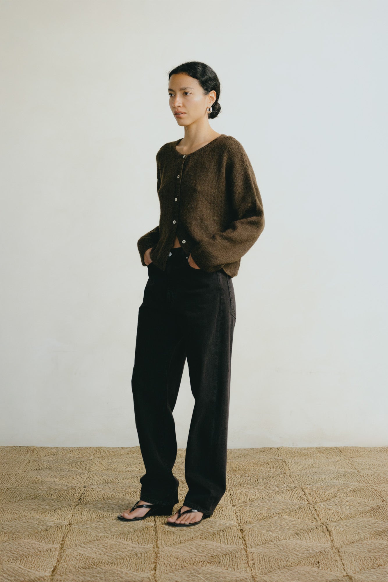 Una Jean, Recycled Denim, Vintage Black