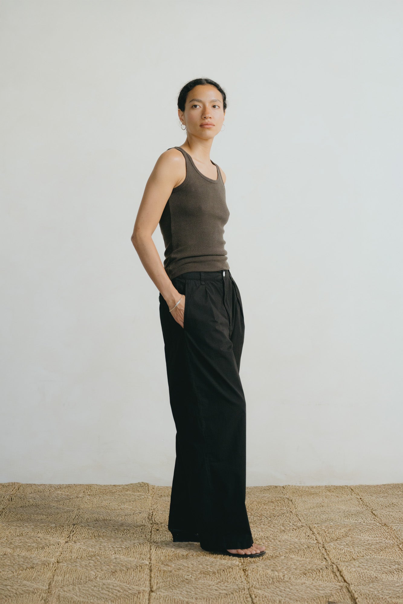 Poplin Field Pant, Organic Poplin, Black