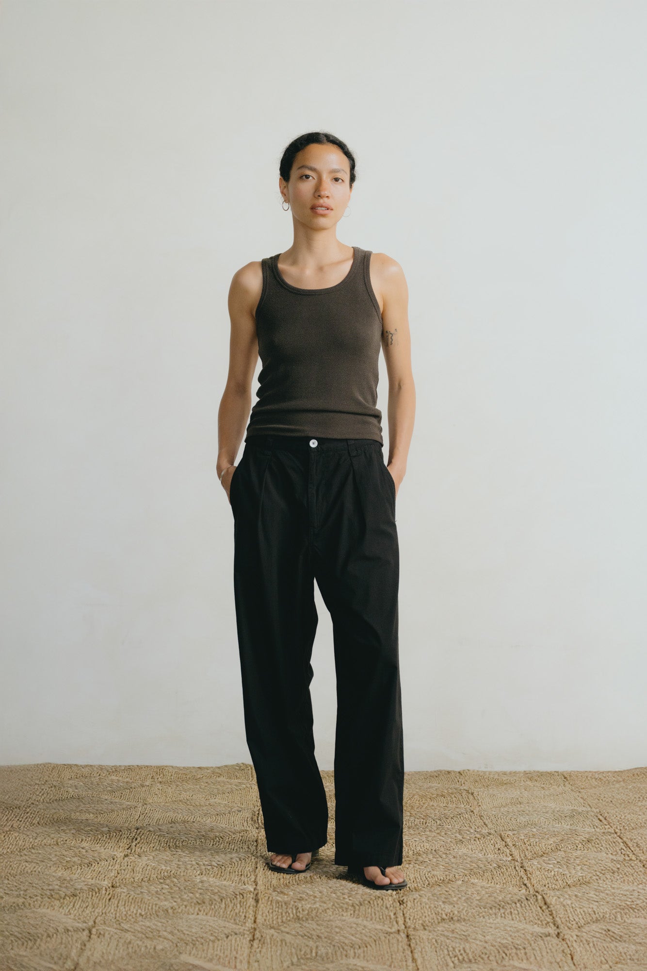 Poplin Field Pant, Organic Poplin, Black