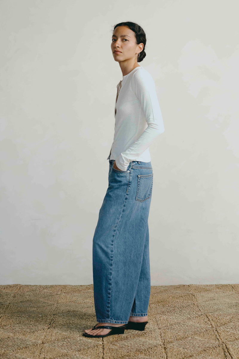 Ronnie Jean, Tencel Denim, Worn