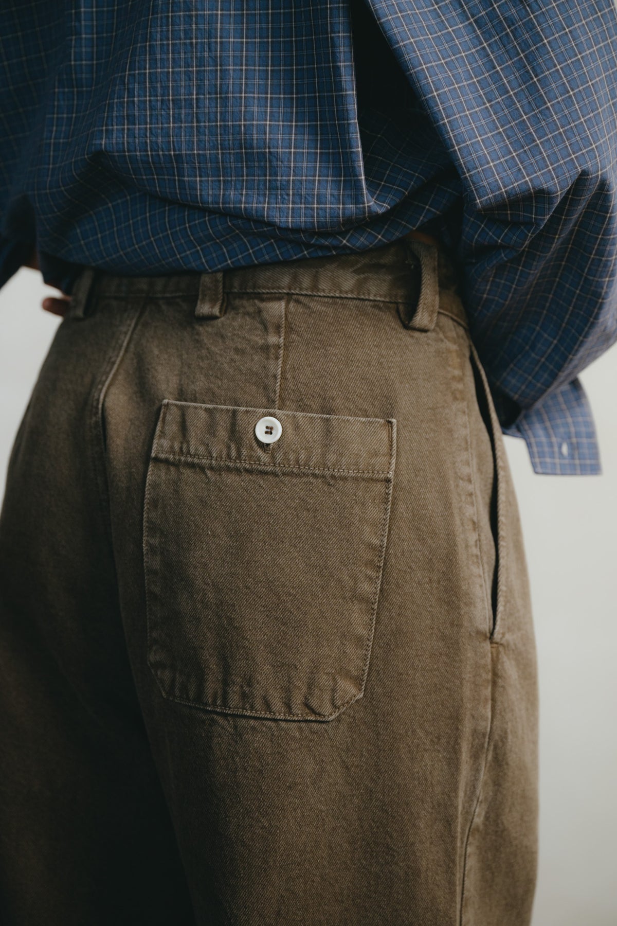 Field Pant, Recycled Denim, Vintage Brown