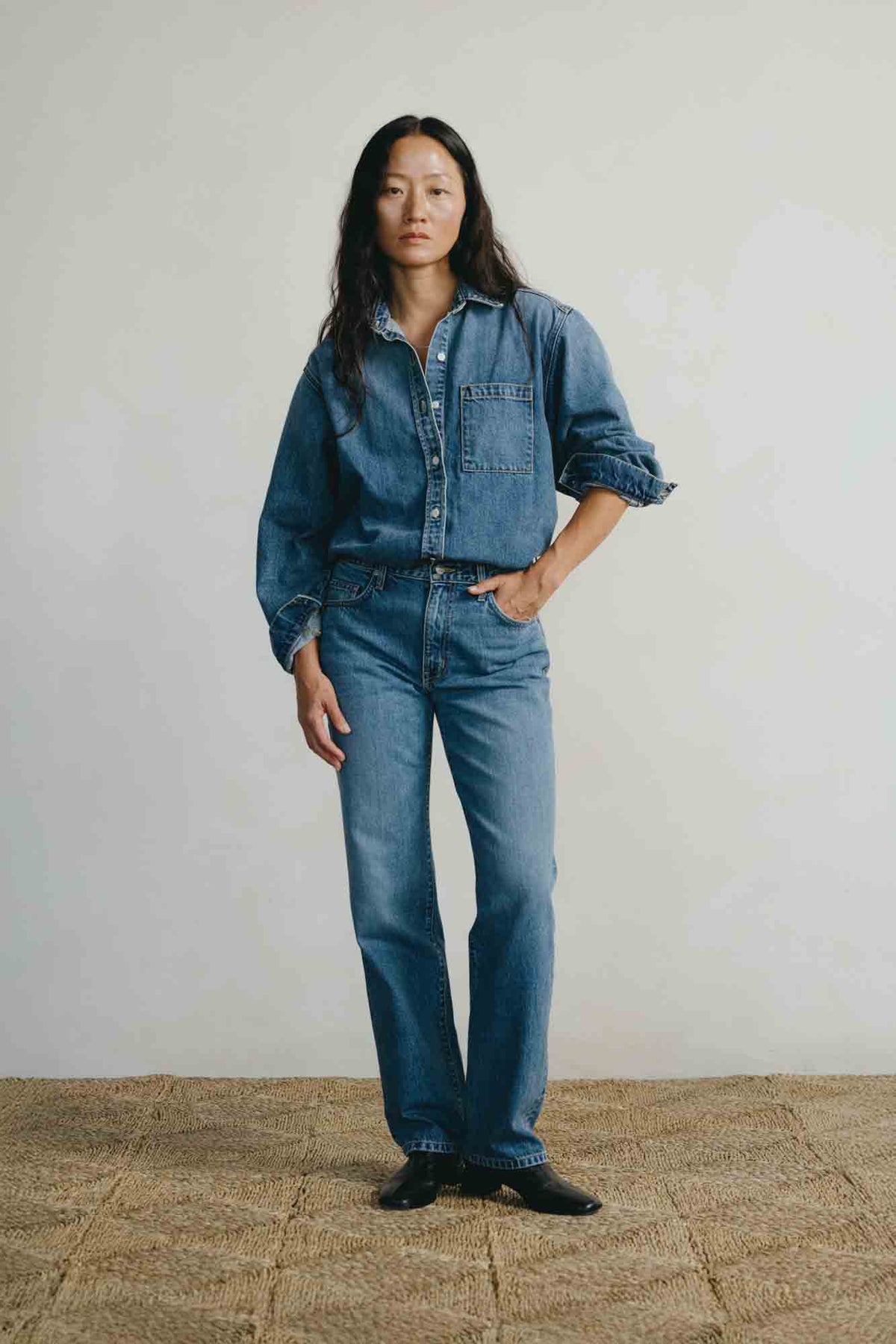 Ranch Jean, Tencel Denim, Worn