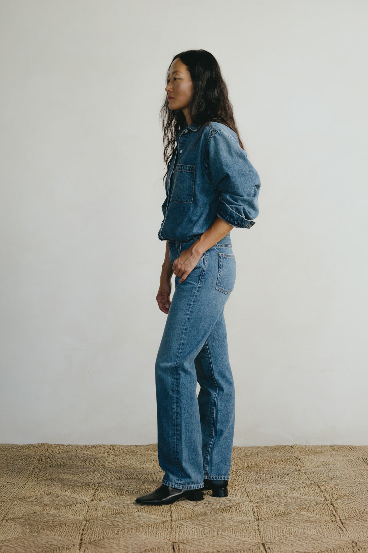 Ranch Jean, Tencel Denim, Worn