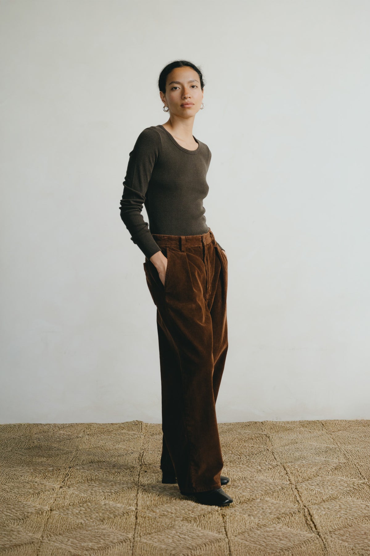Field Pant, Organic Corduroy, Rust
