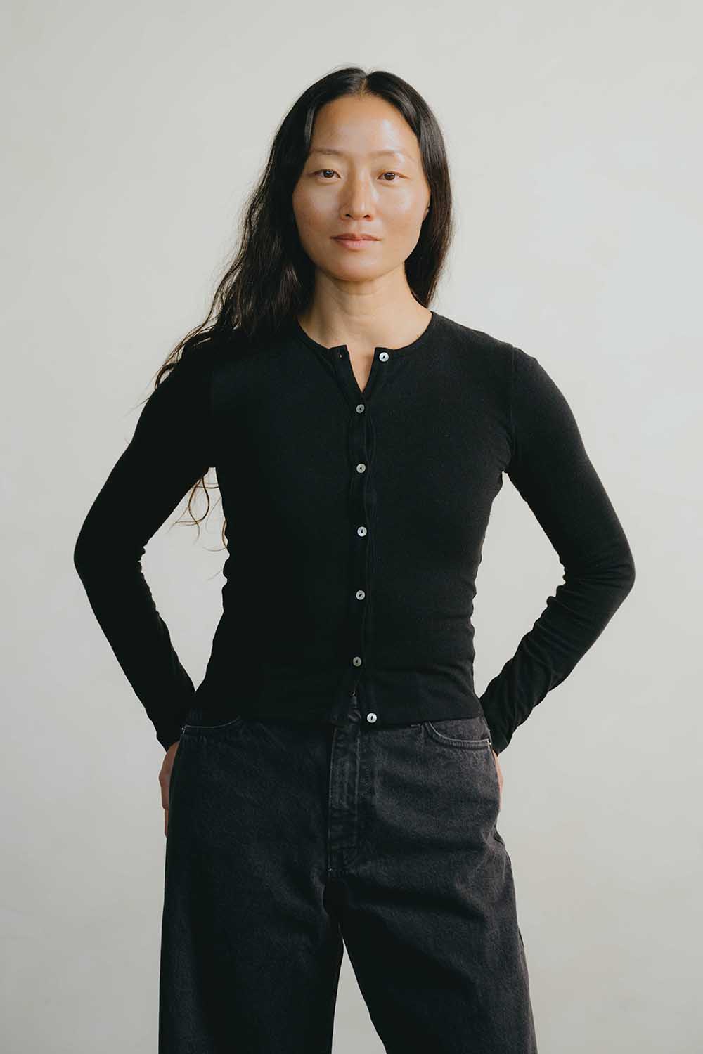 Ryan Cardi, Regen Silk Noil Jersey, Black