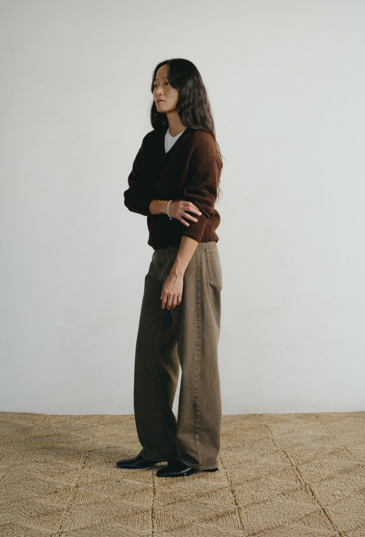 Benny Jean, Recycled Denim, Vintage Brown