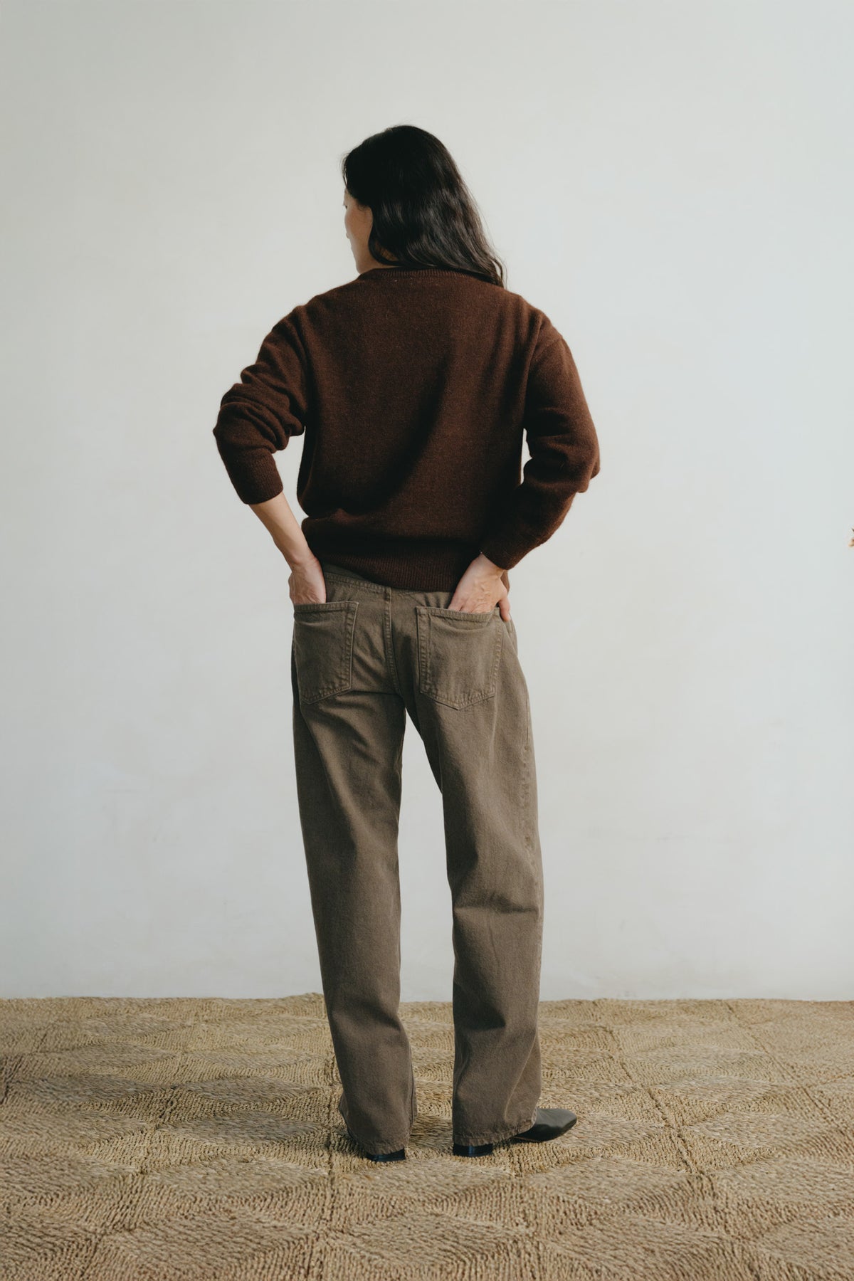 Benny Jean, Recycled Denim, Vintage Brown