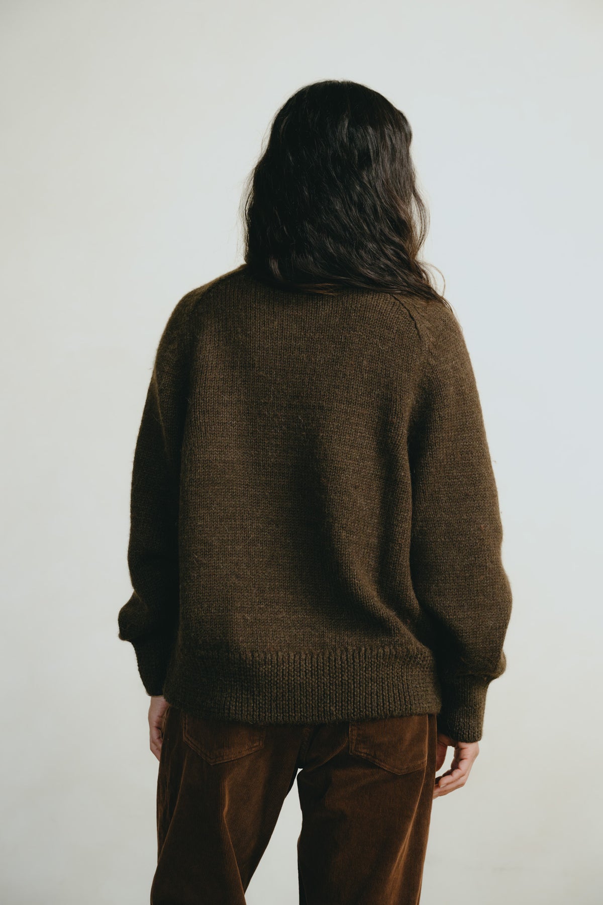 Rue Turtleneck, Alpaca Wool, Walnut