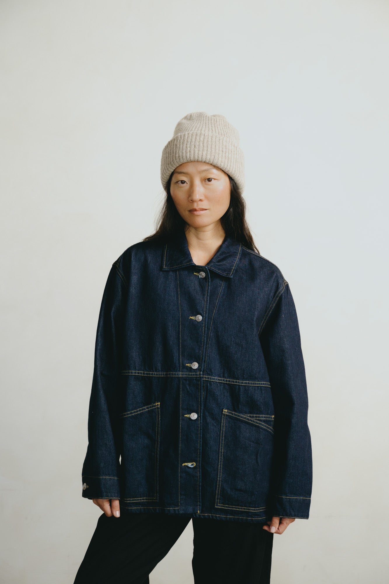 Loretta Jacket, Tencel Denim, Rinse