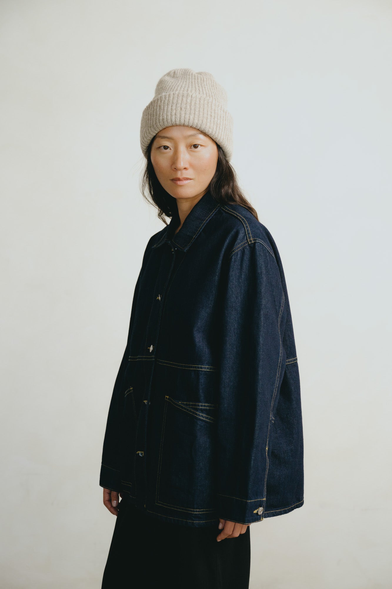 Loretta Jacket, Tencel Denim, Rinse