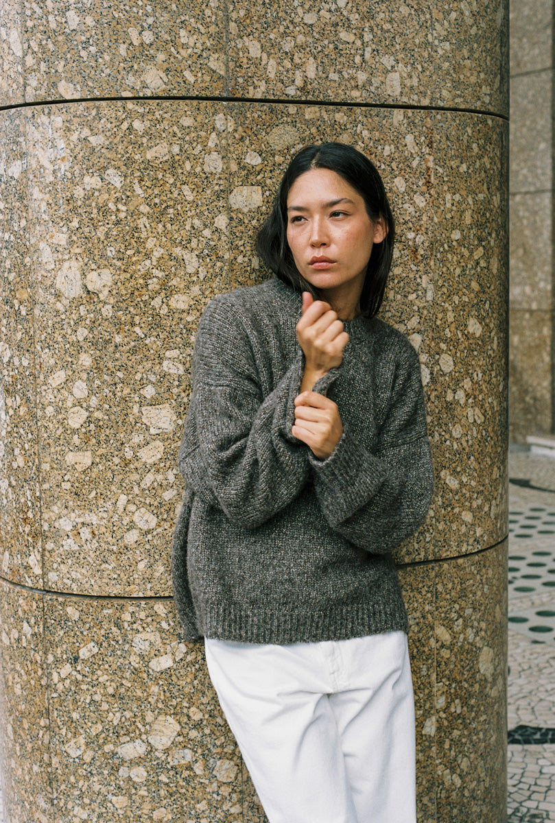 Chleo Crew, Alpaca Cotton, Root