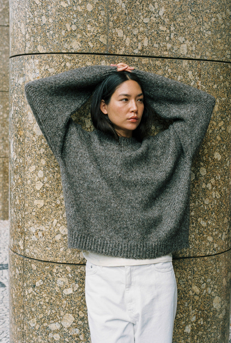 Chleo Crew, Alpaca Cotton, Root