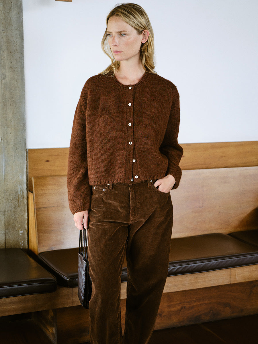 Benny Jean, Organic Corduroy, Rust