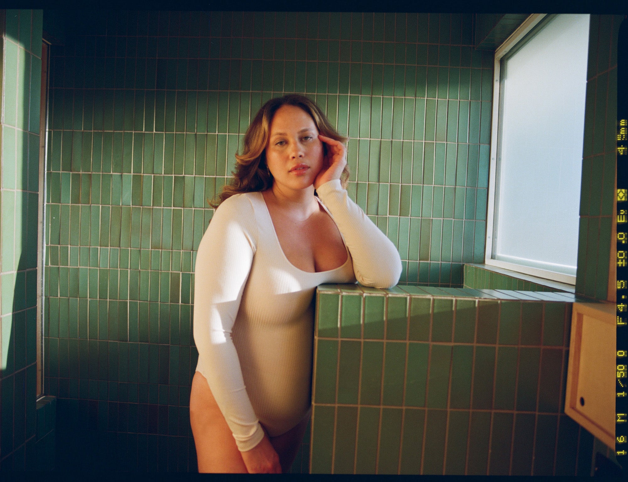 (Imperfect) Rosie Bodysuit, Tencel Rib, Shell