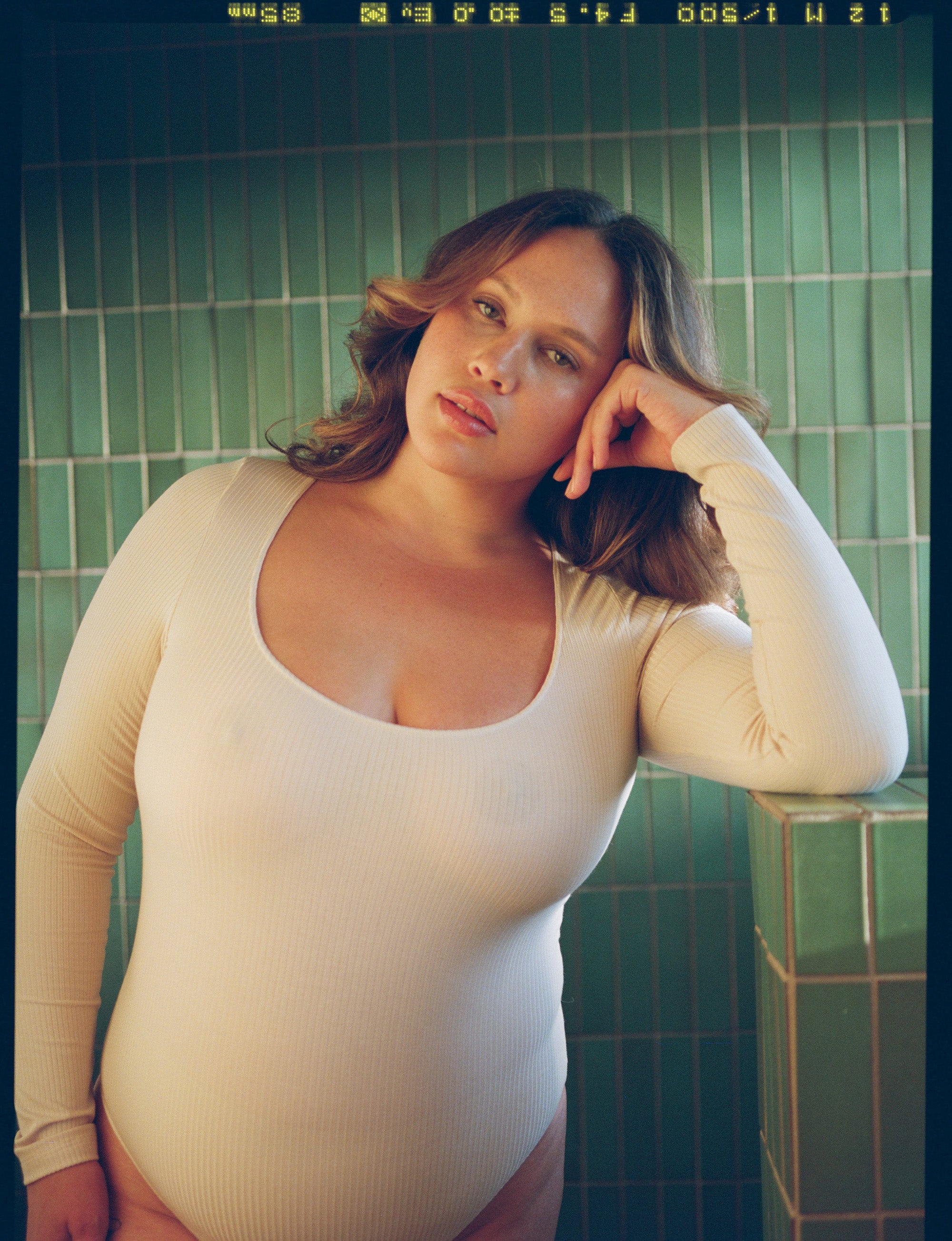 (Imperfect) Rosie Bodysuit, Tencel Rib, Shell