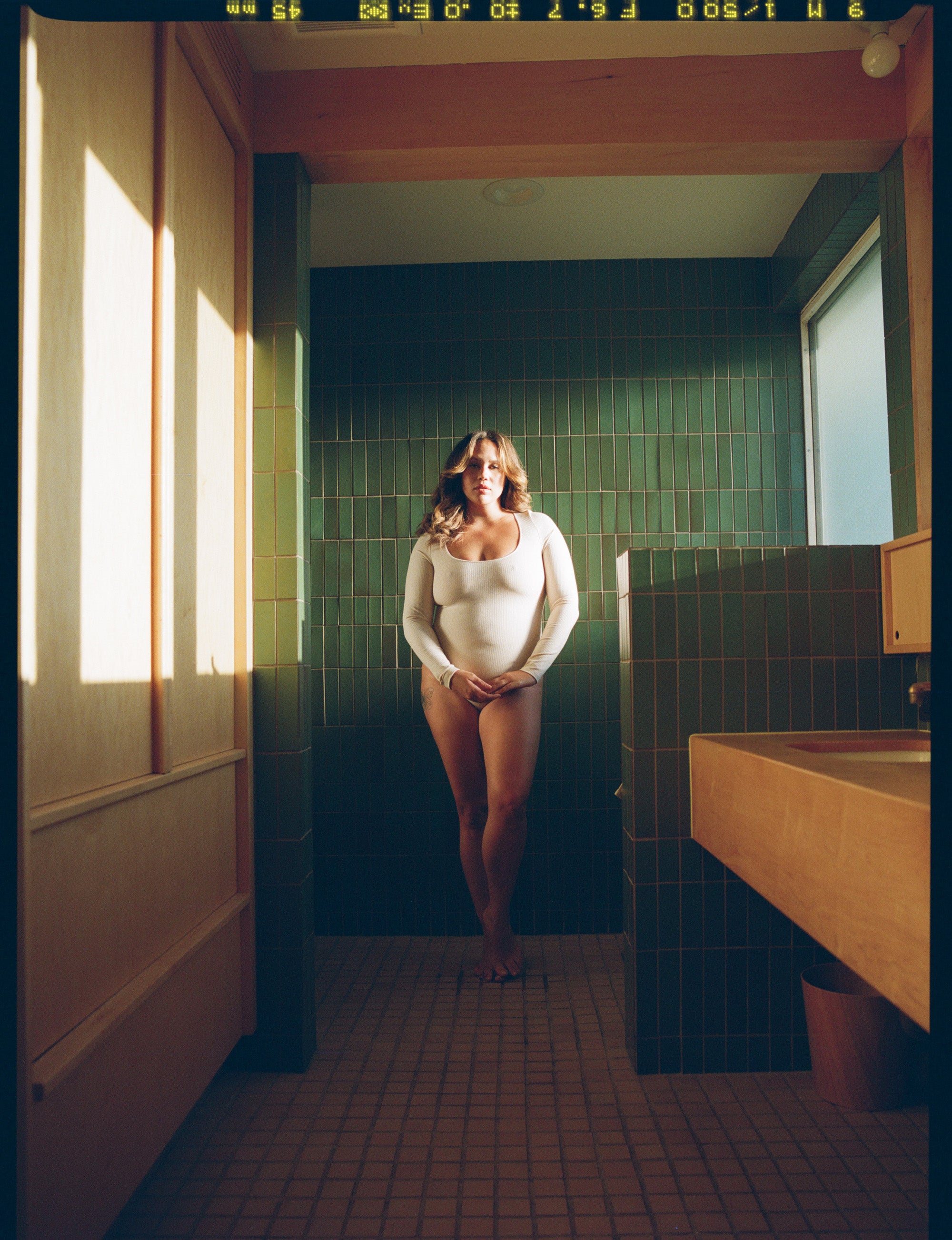 (Imperfect) Rosie Bodysuit, Tencel Rib, Shell