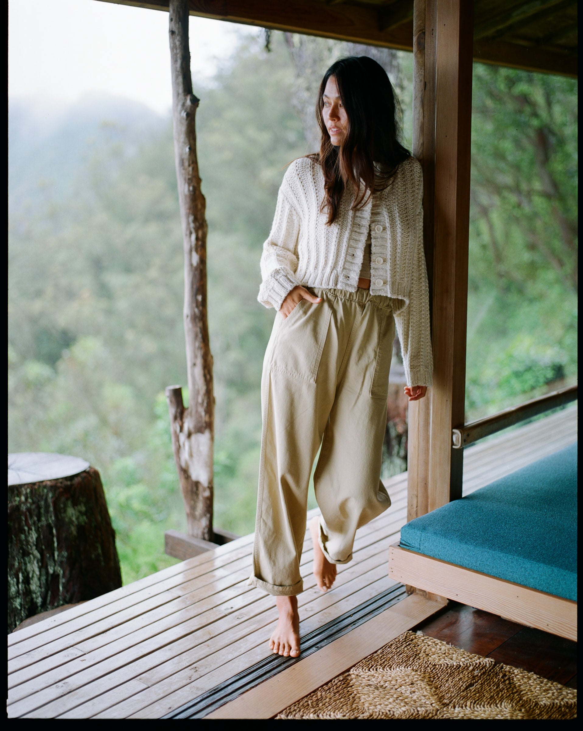 (Imperfect) Juno Pant, Deadstock Twill, Nettle