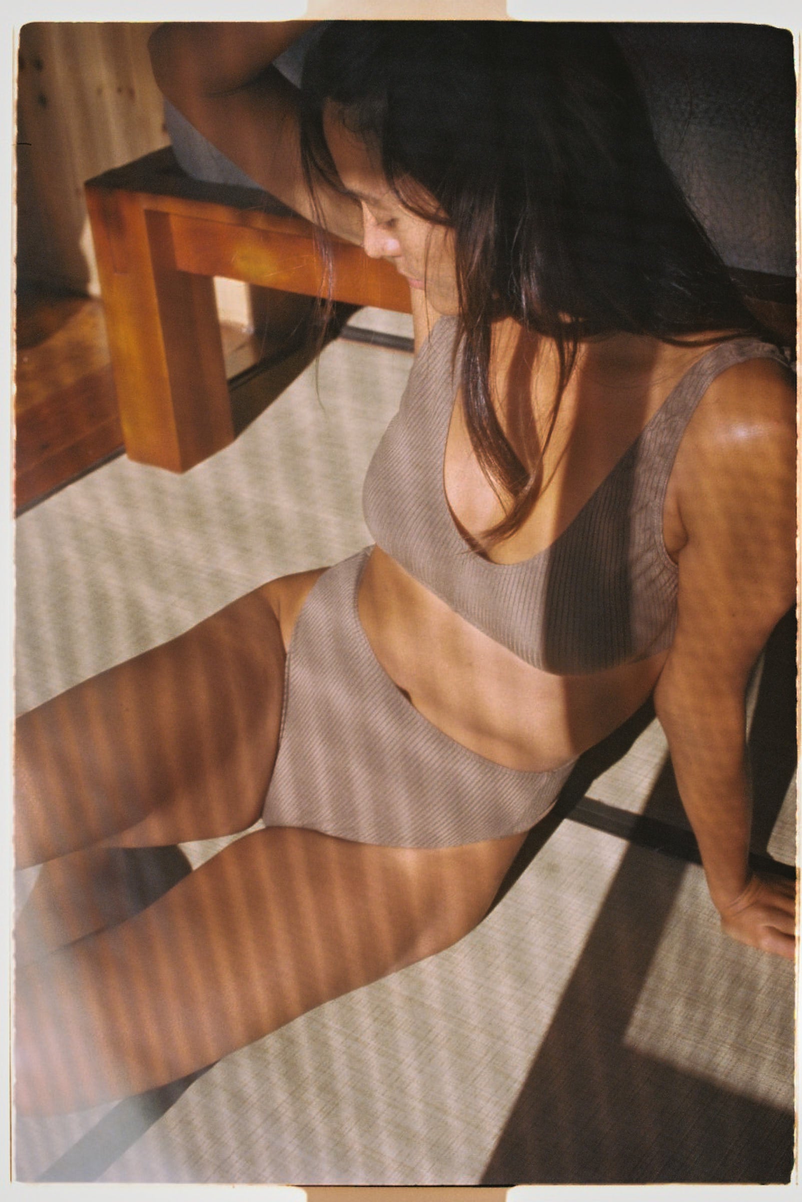 (Imperfect) Rio Panty, Tencel Rib, Cocoa